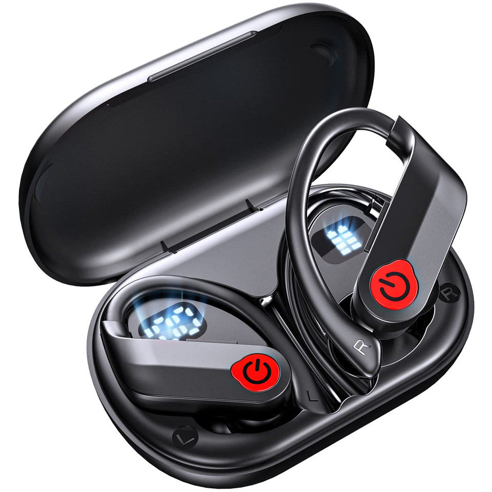 VNMN front packaging showing deep black earbuds and compact case, highlights portability