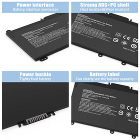 VNYUNQWE HP Pavilion 15-series battery, compatible replacement for extended on-the-go use.
