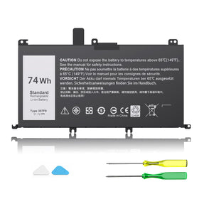 VNYUNQWE 357F9 battery for Dell Inspiron, reliable replacement for extended unplugged sessions.
