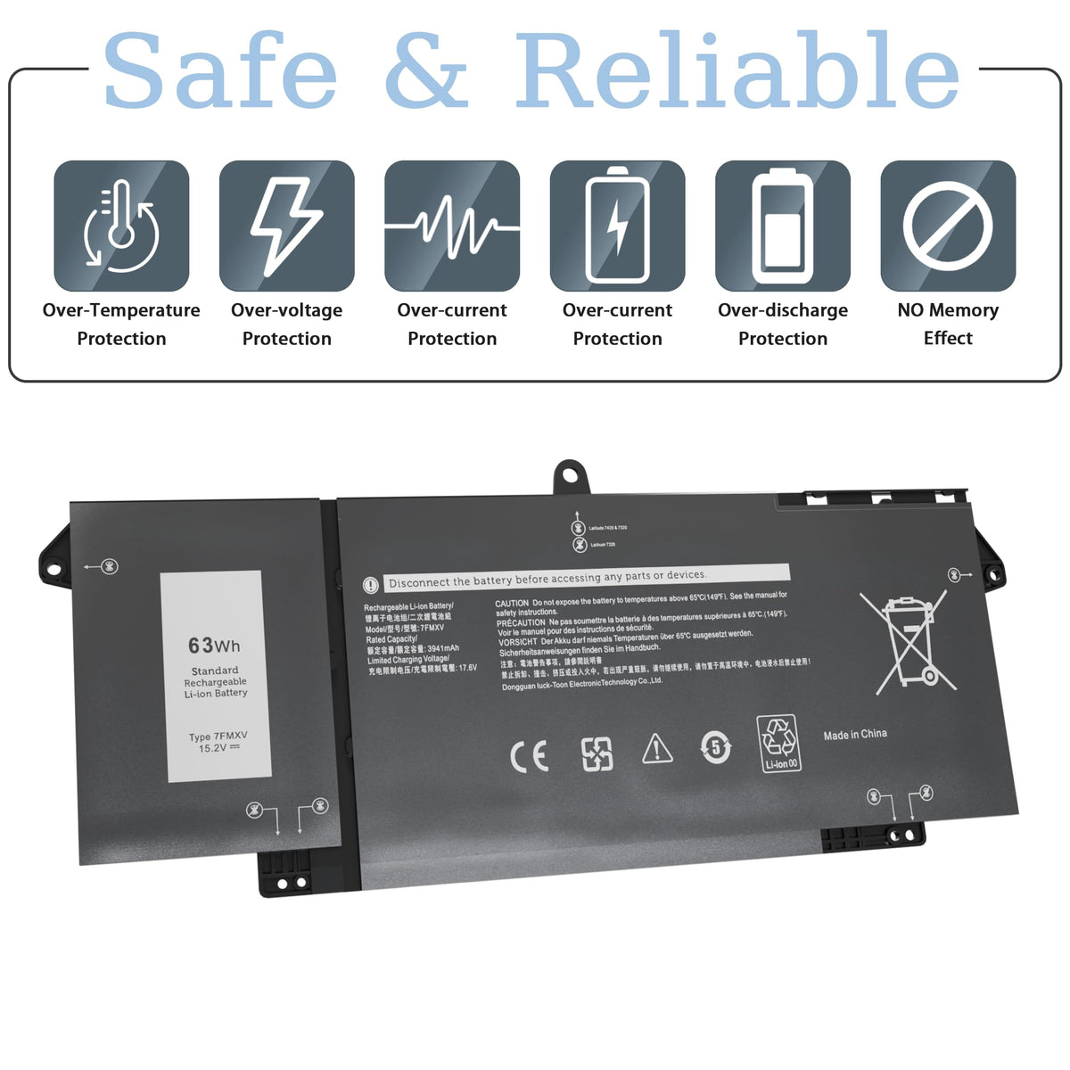 VNYUNQWE 7FMXV installed in a Dell Latitude demonstrating restored portable runtime