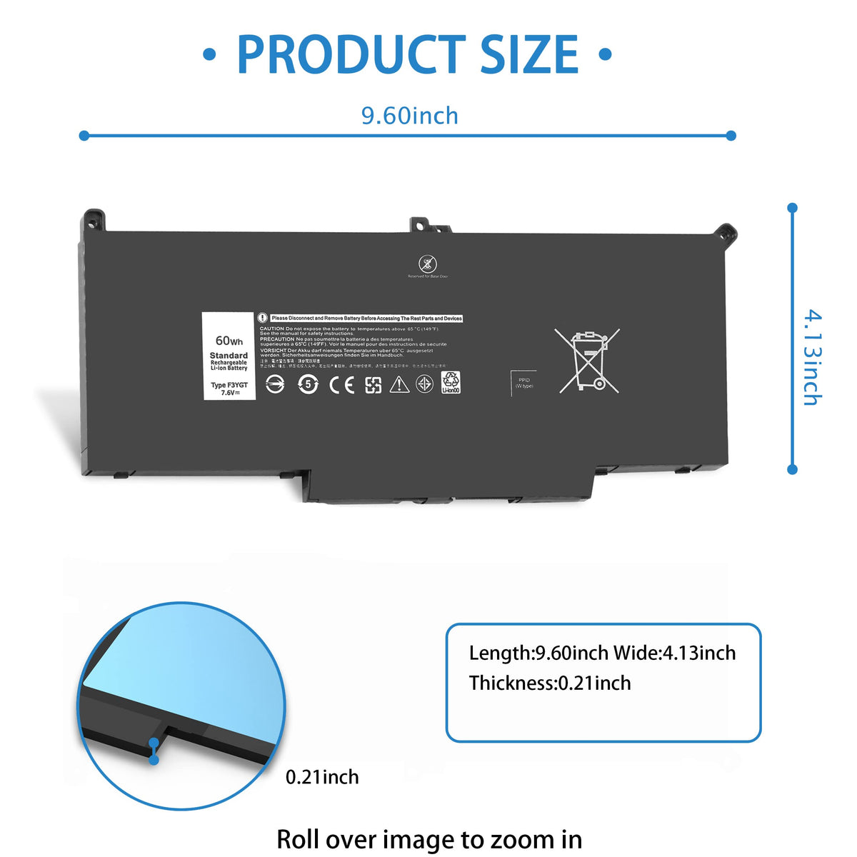 VNYUNQWE packaging and box contents showing everything included for convenience
