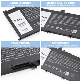 VNYUNQWE P57F003 battery; reliable replacement with multi-protection features.
