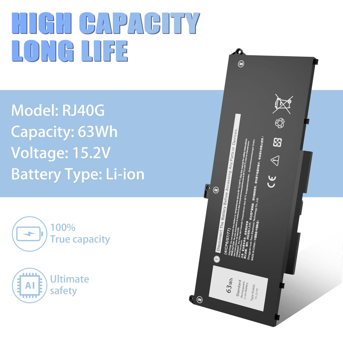 VNYUNQWE RJ40G with screwdrivers and instruction sheet for quick swap