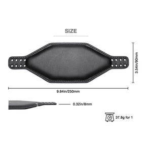 Voarmaks foam padding detail highlights 0-20 inch thickness to reduce headset pressure