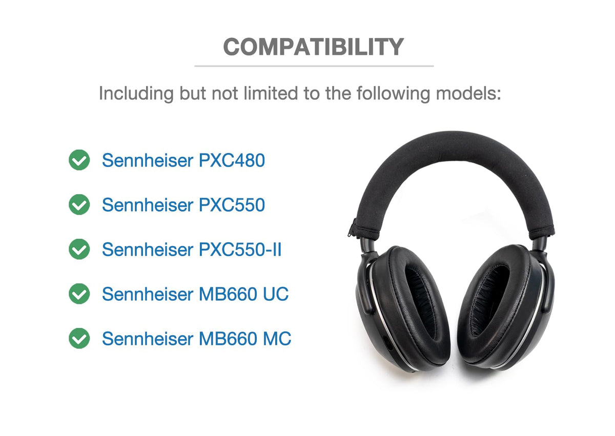 Voarmaks headband protective cover aligns with MB660 UC for seamless fit
