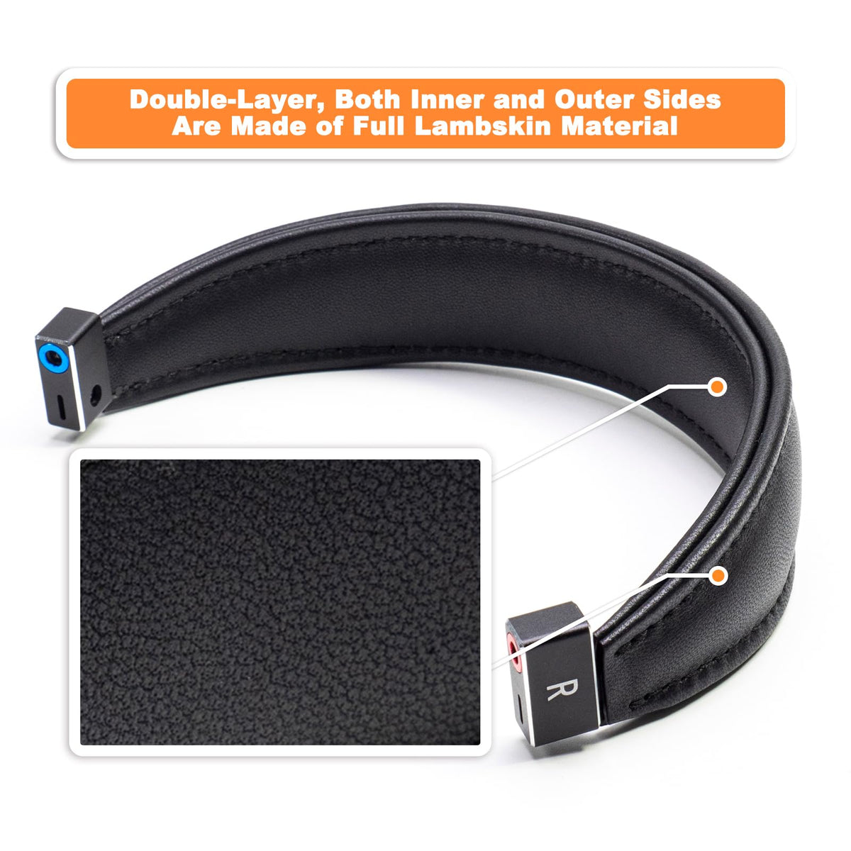 Voarmaks headband steel beam adds sturdiness for reliable daily use