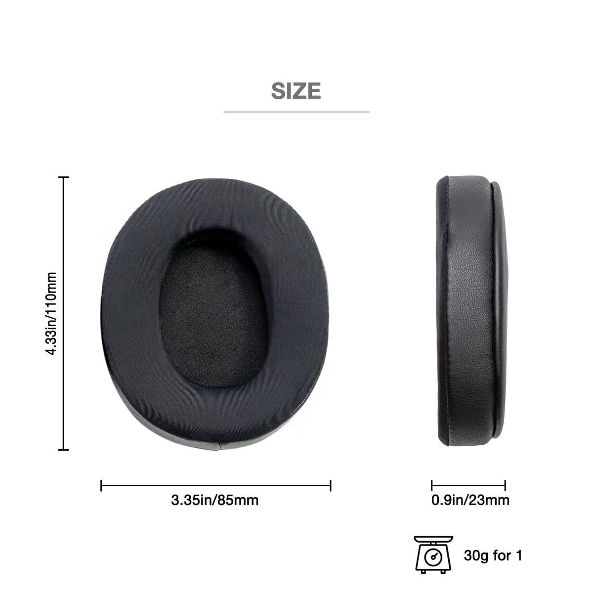 Voarmaks inner foam filter inserts keep mic clarity and hygiene.