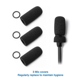 Voarmaks Renew Kit microphone windscreens improve voice clarity and reduce wind noise.