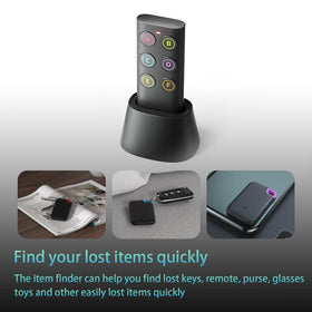 Vodeson key finder emits a loud beep and LED light to locate items in darkness