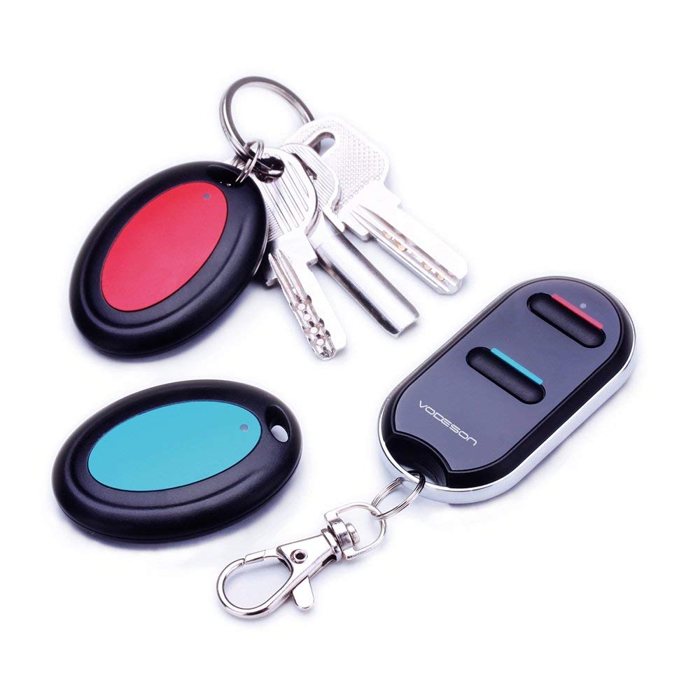 Vodeson key finder remote enables simple one-button searches for keys and wallets