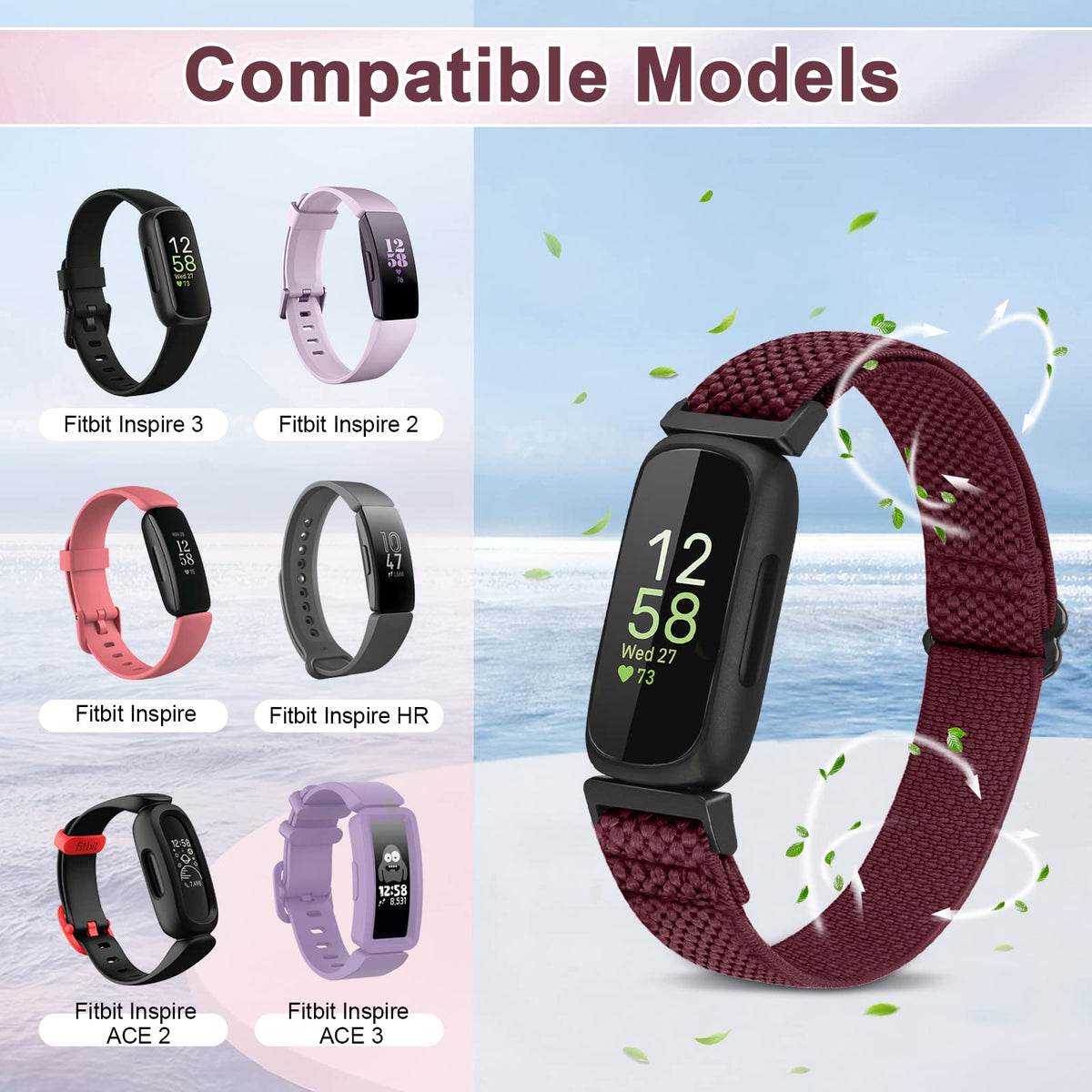 Vodtian Ace 2 soft nylon band comfortable all day