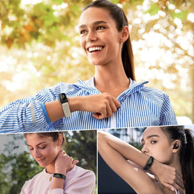 Vodtian elastic nylon loop band for Fitbit Ace 3 supports active workouts with stretchable comfort.
