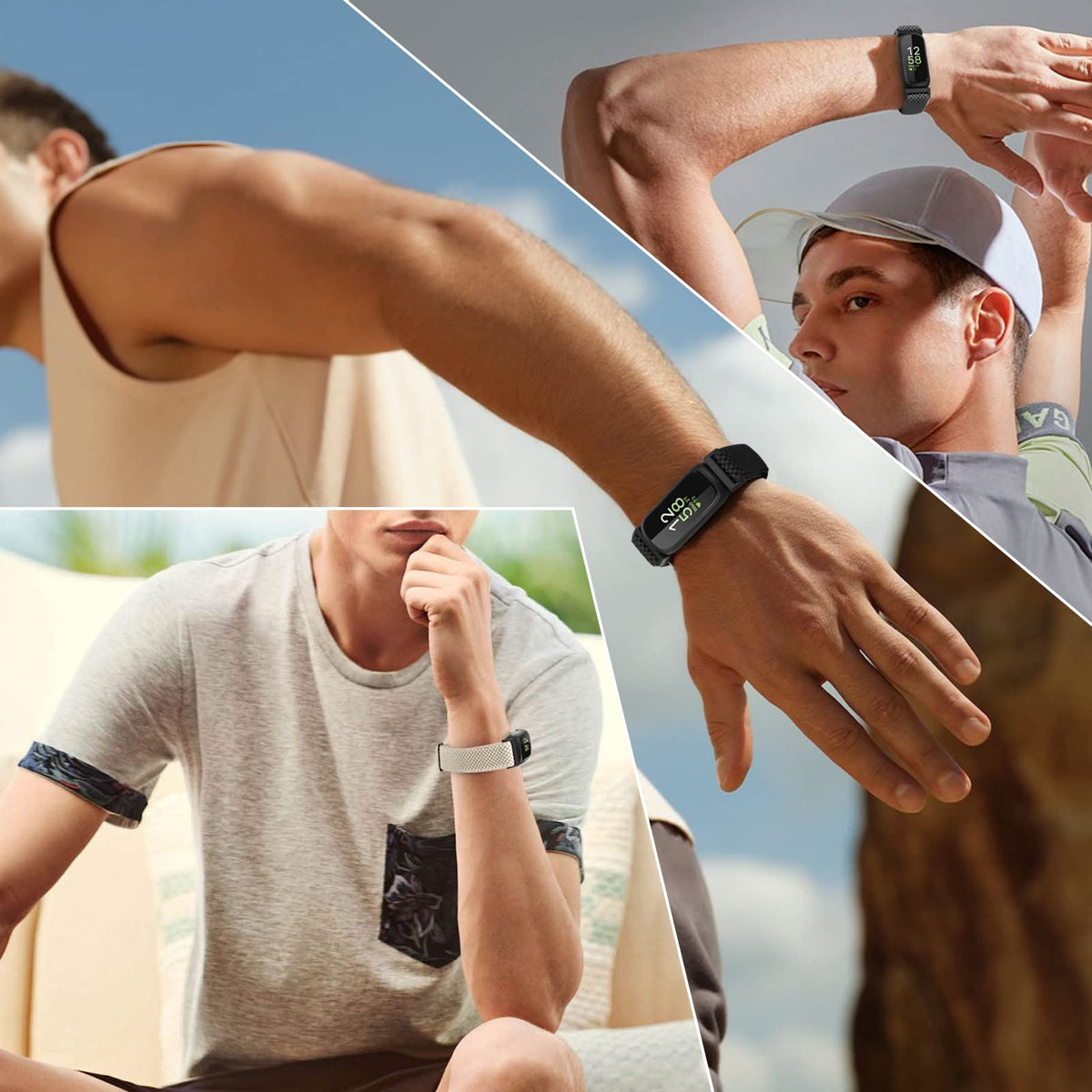 Vodtian quick-release band for Fitbit Ace ensures tool-free, easy swap during busy days.