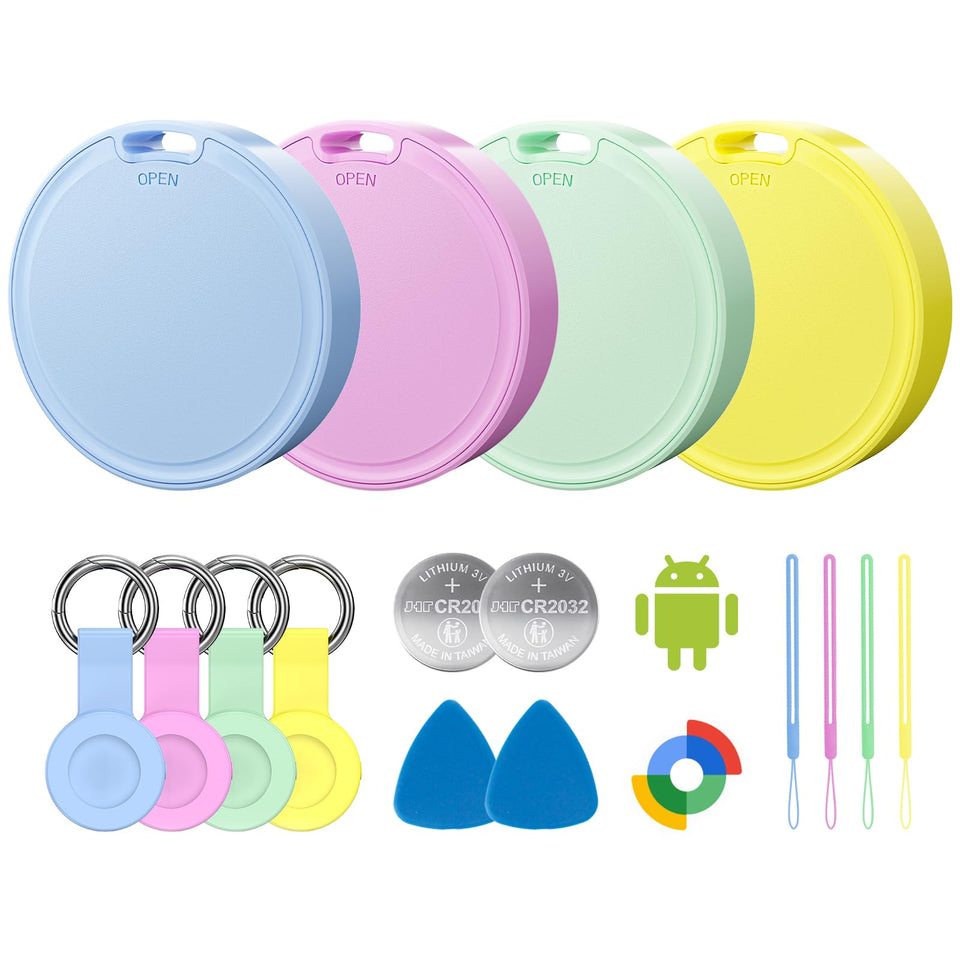 vodyfu front packaging showing four colored tags and cases, highlights convenience