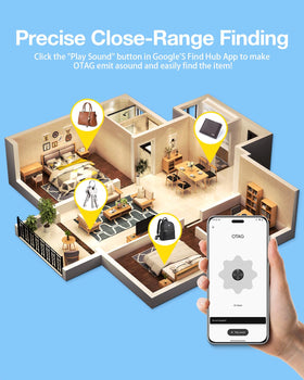 Vodyfu distance visualization on phone showing UWB guidance