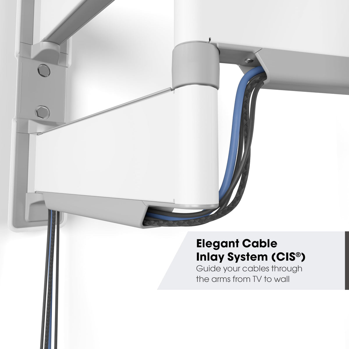 Vogel's TVM 5445 180-degree swivel for versatile viewing angles.