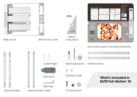 Vogel's TVM 5445 compatible with LED, OLED, LCD, 4K TVs.