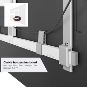 Vogel's TVM 5445 supports 32–65 inch TVs from major brands.