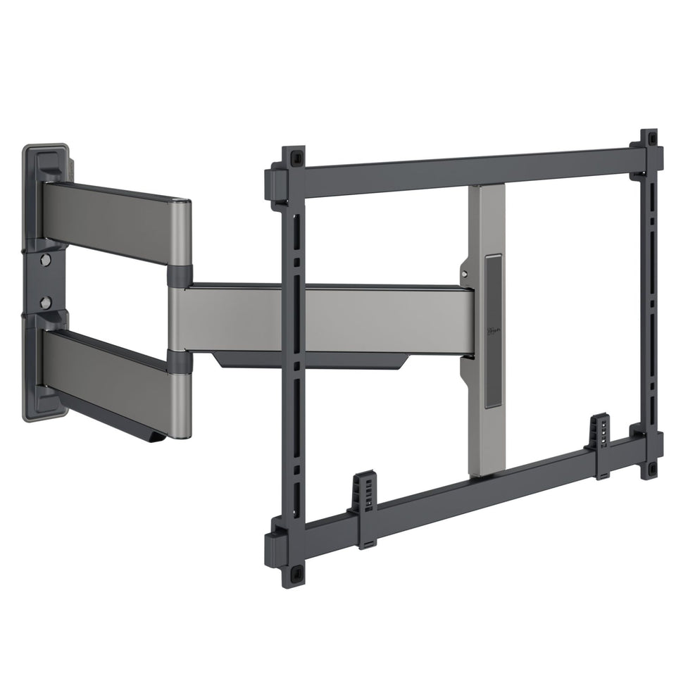 Vogel's TVM 5845 ultra-thin wall mount profile keeps TV close to wall for clean seating.