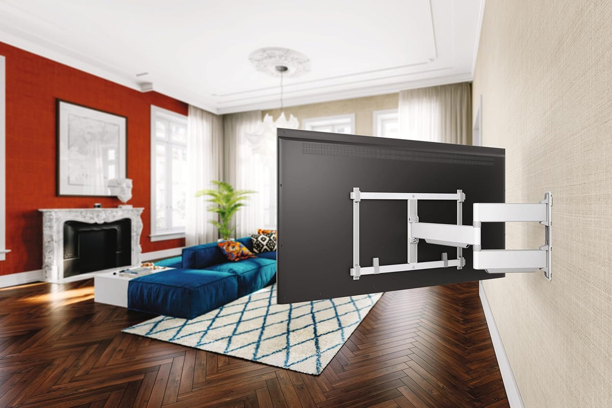 Vogel's TVM 5645 full-motion swivel up to 180 degrees enables flexible viewing.