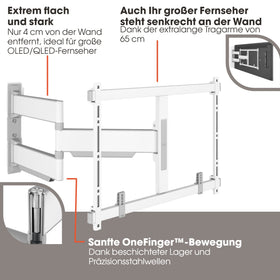 Vogel's TVM 5645 universal compatibility fits 40–77 inch TVs.