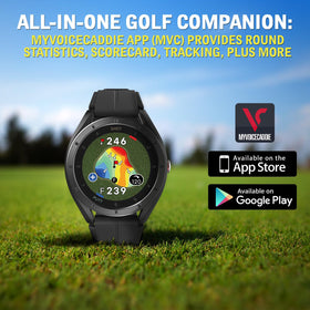 Voice Caddie T11 LT advanced shot tracking logs scores automatically