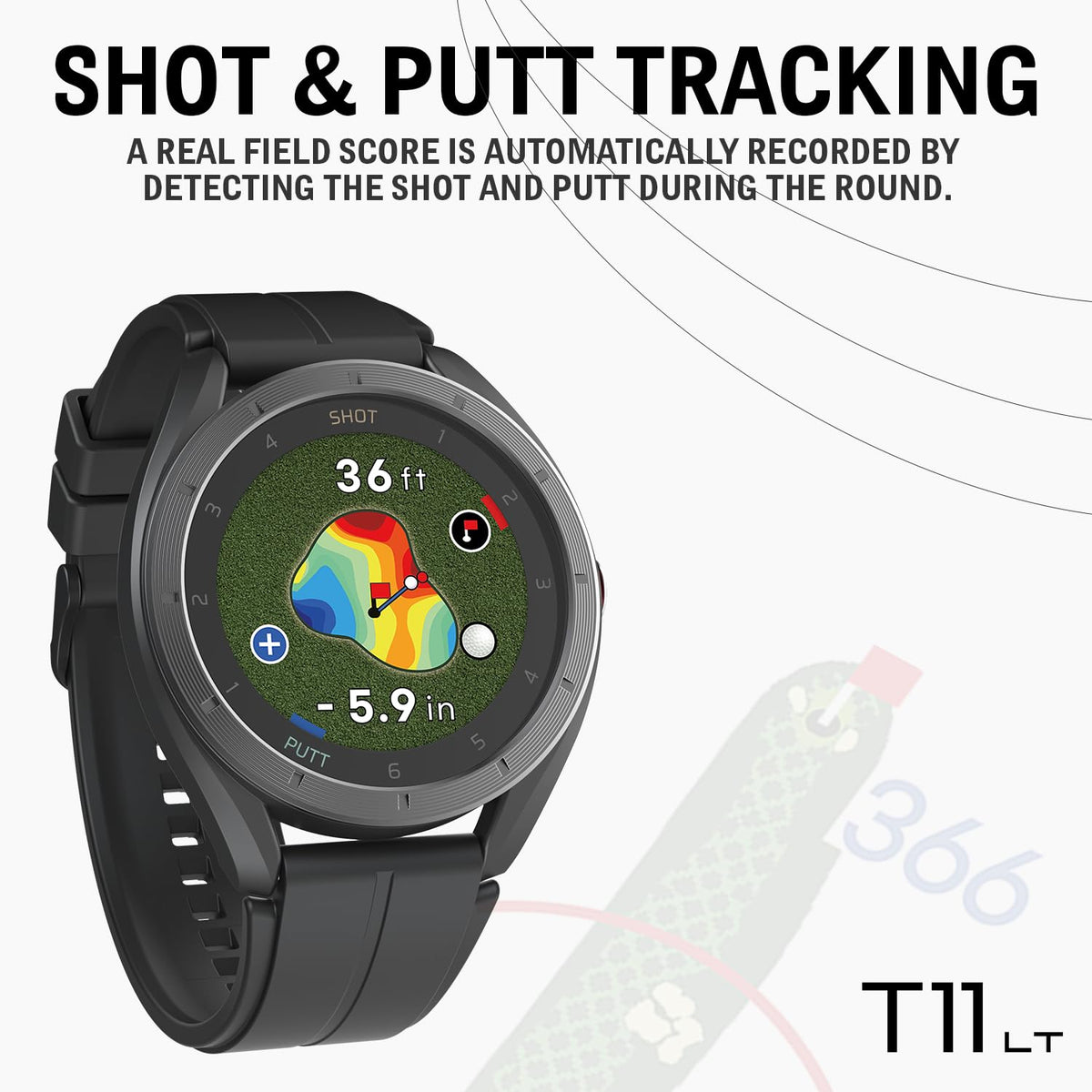Voice Caddie T11 LT preloaded courses library with 40k options