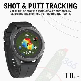 Voice Caddie T11 LT preloaded courses library with 40k options