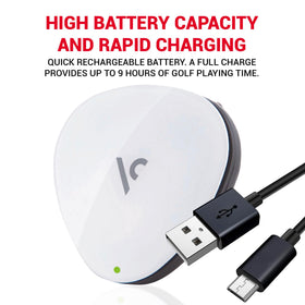 Voice Caddie VC300SE provides clear voice distance output with button press