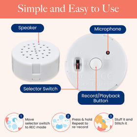 VOICEGIFT Mini-Me memory reliability with no app needed.