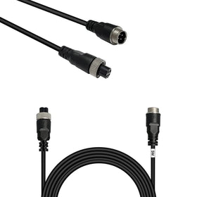VOJKOREL close-up of 4-pin aviation connector for secure, vibration-resistant connection