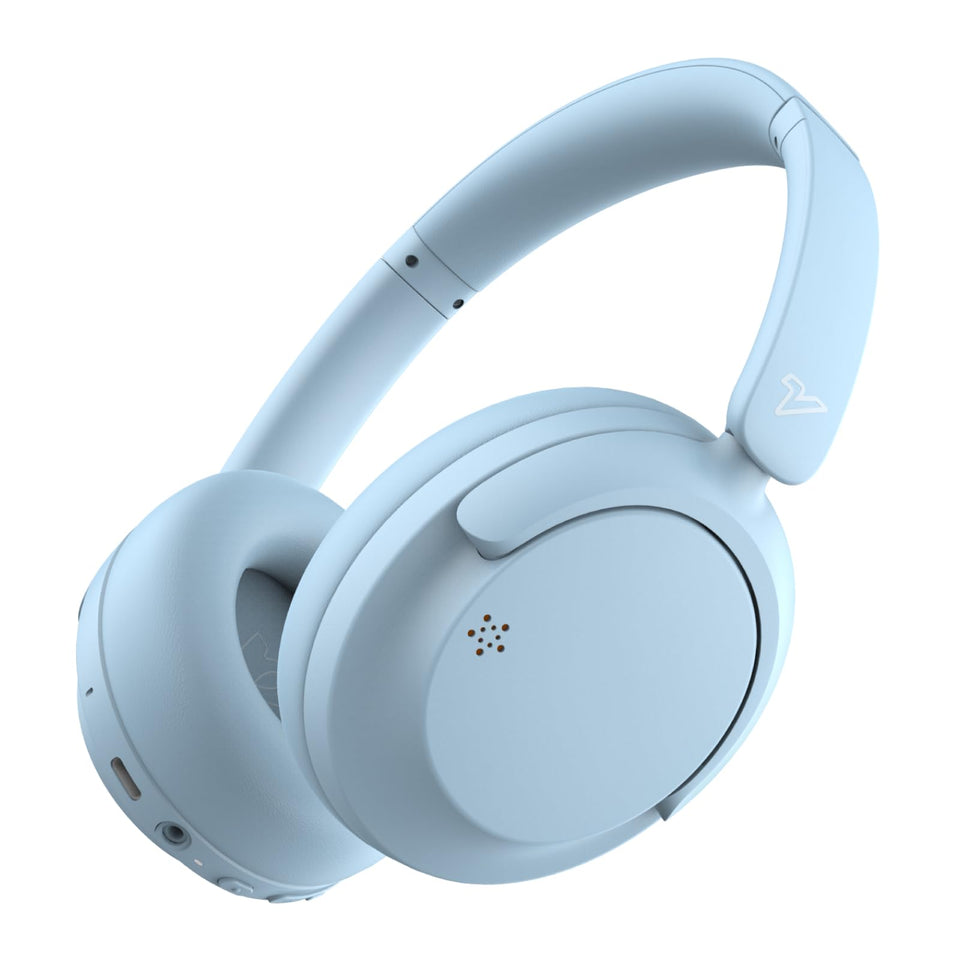 VOKALEN Hyper GO front view in sky blue showing sleek design and portability benefit