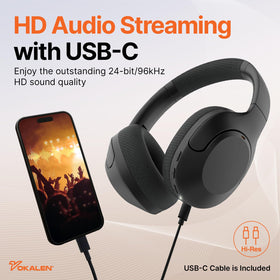 VOKALEN Hyper Pro control buttons and mic detail for easy call handling