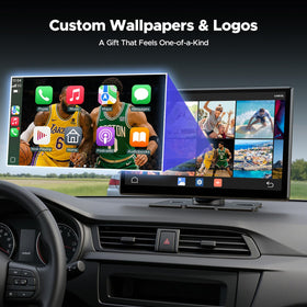 Volam one-click AHD backup camera view improves reversing safety and awareness.