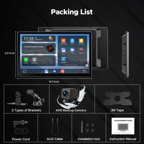 Volam dual-band WiFi and Bluetooth setup supports stable connections on journeys.