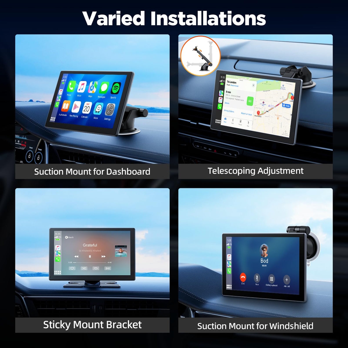 Volam gift-ready dashboard kit with warranty for confident holiday gifting