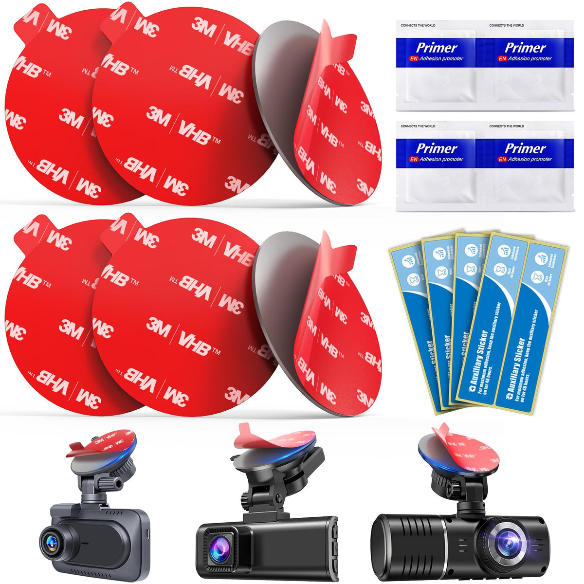 volport front packaging showing 6-pack for easy replacement and durability