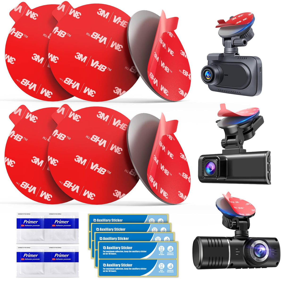 volport kit contents with six pads and four promoters for multiple installs