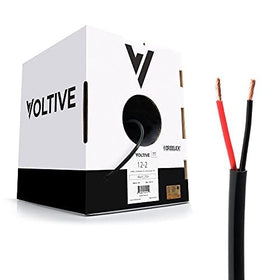 Voltive black jacket exterior provides durable, discreet low-voltage runs