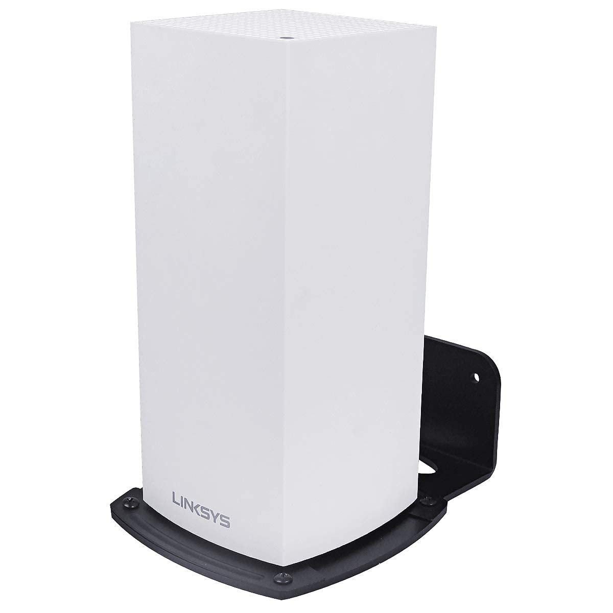VOMENC Linksys Velop wall mount bracket with screws included for easy setup.