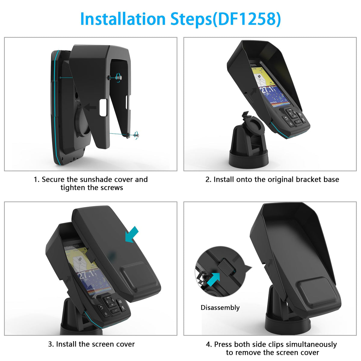 VOMENC protective case note clarifies it does not include the devices