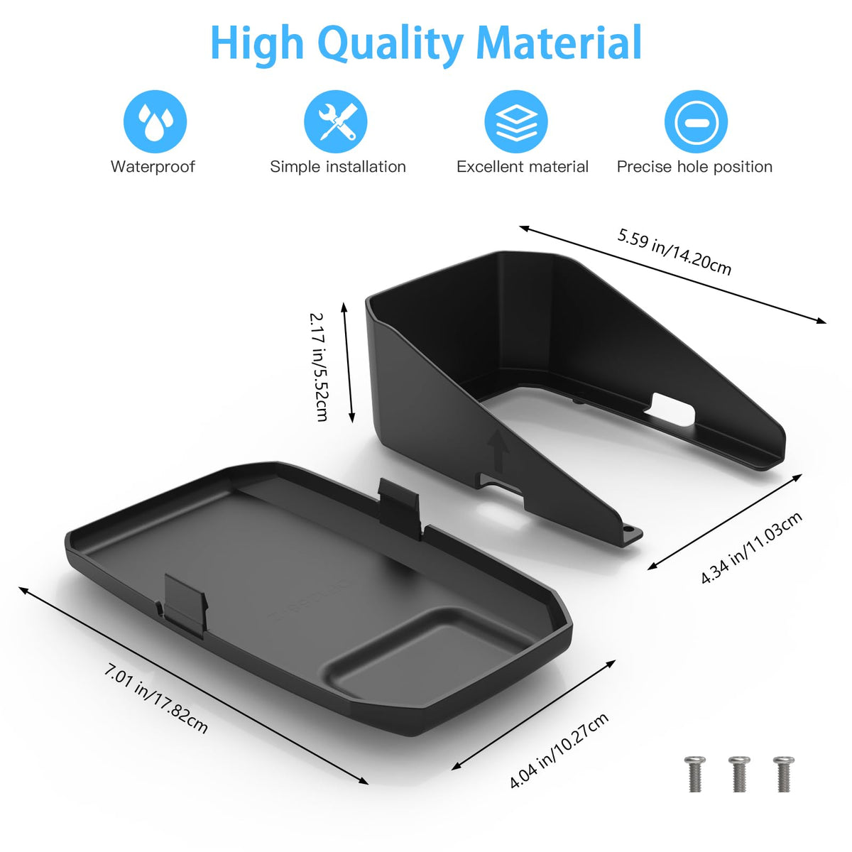 VOMENC sun visor design reduces glare for clearer readings on bright days
