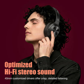 Vonaural earcup controls and ports visible for easy on-device adjustments