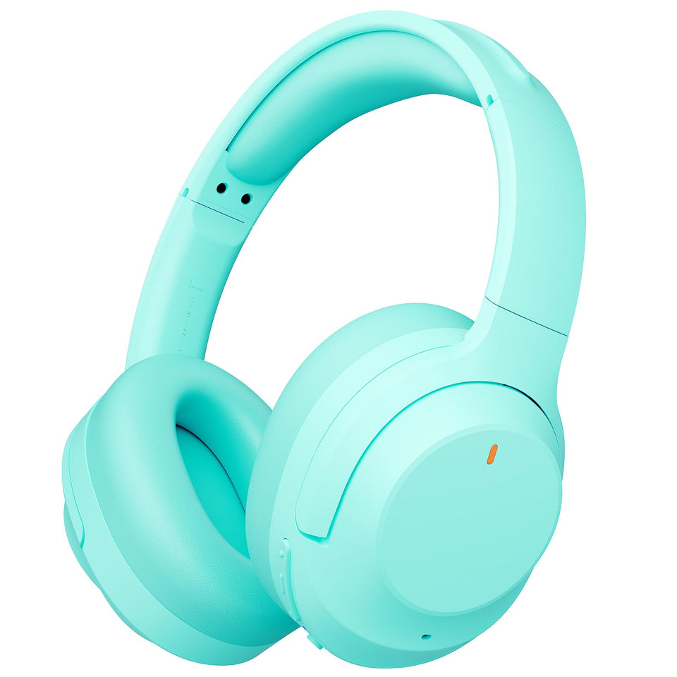 Vonaural front view of headphones highlighting premium finish and balanced design