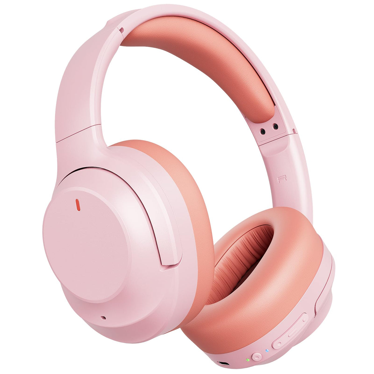 Vonaural front view showcasing sleek design and travel-ready comfort