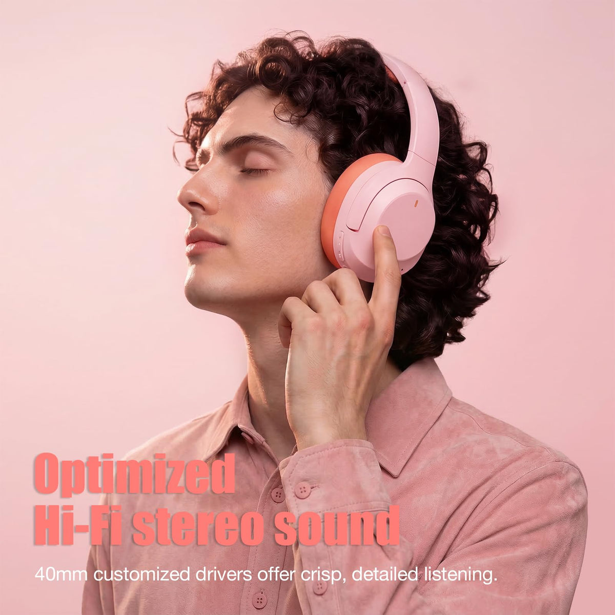 Vonaural in use at a home office showcasing clear calls and focused listening