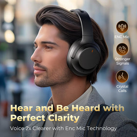 Vonaural microphone detail demonstrating ENC clarity for clearer calls