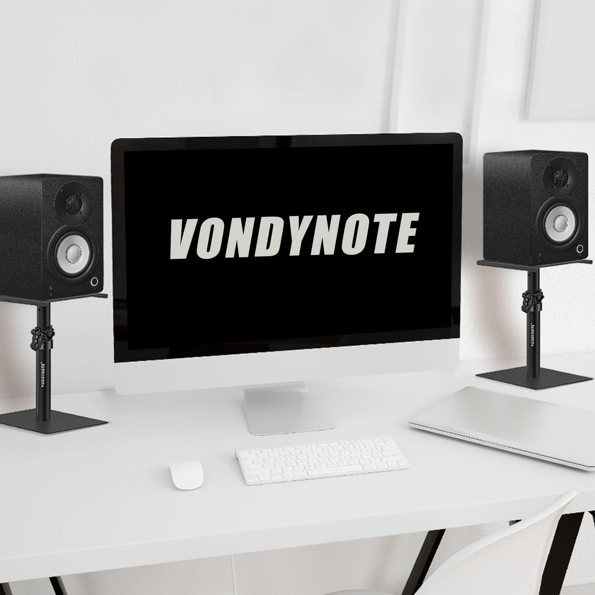Vondynote disassembled parts laid out for easy transport and quick reassembly