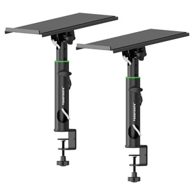 vondynote front view clamped stand showing stable desk mounting and neat profile