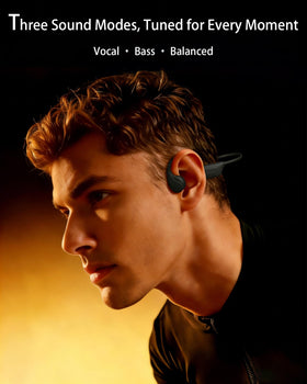 Vonlaxi Bluetooth 6.0 headphones with stable pairing for workouts and commutes